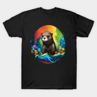 Otter Earth Day T-Shirt